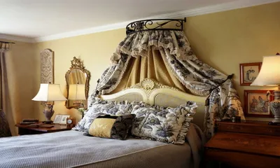 Французский стиль в интерьере спальни | Фото