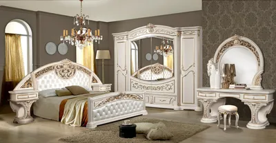 Купить спальный гарнитур Флоренция в интернет-магазине «Мебель Люкс Уфа»