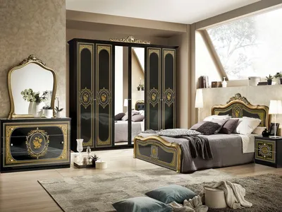 Спальный гарнитур Италия вариант 9 - купить в интернет-магазине  Mebstyling.ru