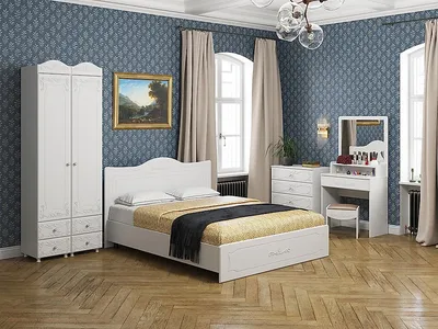 Спальный гарнитур Италия вариант 7 - купить в интернет-магазине  Mebstyling.ru