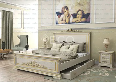 Итальянская спальня Mirage в стиле Модерн от производителя Альф.