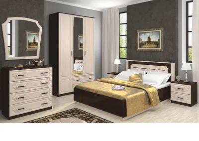 Спальный гарнитур Венеция - Купить недорого по ценам от производителя в  интернет-магазине