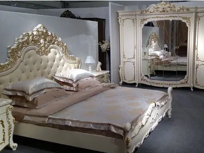 Спальня Венеция Классик крем 3-х дв. и кровать 160 Арида