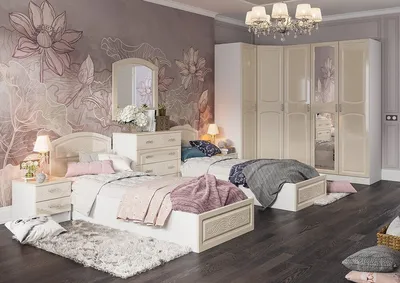 Купить спальный гарнитур Венеция в интернет-магазине \"Мебель Люкс Уфа\"