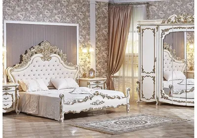 Спальный гарнитур Венеция Style - купить в Санкт-Петербурге (СПб) по низкой  цене в интернет-магазине Мебель Легко