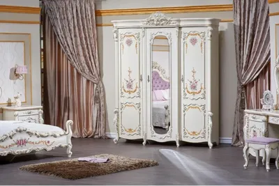Румынский спальный гарнитур Венеция Люкс - купить в магазине Maple Wood