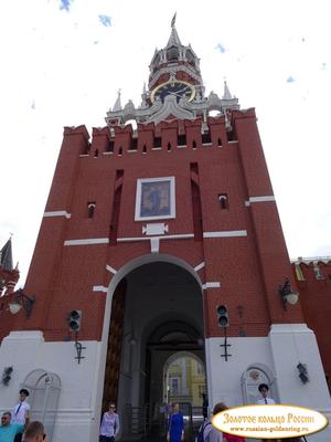 Московский кремль. Спасские ворота. Фото