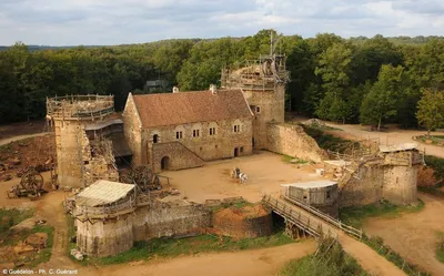 Романтичные средневековые замки Loire Valley, Plessis Bourre, Франции  Стоковое Фото - изображение насчитывающей историческо, средневеково:  125518178