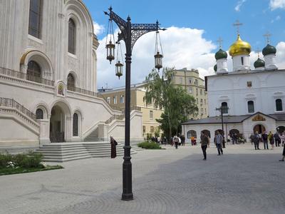 Москва Сретенский монастырь Трапезная Фотография