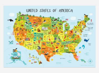 Карта промышленной мощи США | Made in USA | Дзен