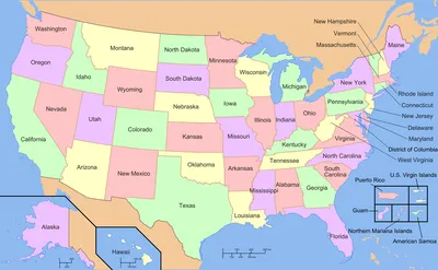 США штаты фото