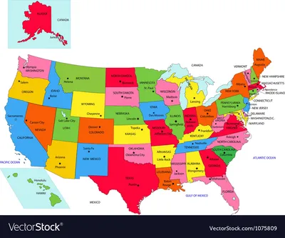 Map of USA for kids (18x24) LAMINATED 50 states and capitals Large Poster  Young N Refined - Walmart.com