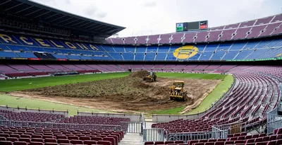 Реконструкция Камп Ноу | Новый стадион Барселоны - YouTube