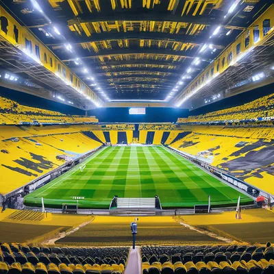 Стадион Боруссии Дортмунд имел наибольшую среднюю посещаемость в 2017 году  - Футбол 24