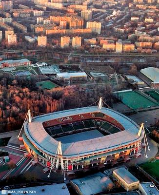Стадион «Локомотив», Москва (Lokomotiv Stadium, Moscow) - Стадионы мира