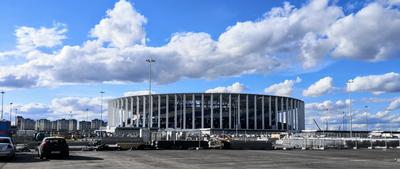 ФОТО: стадион «Нижний Новгород» готовят к приезду «Ленинграда» |  Информационное агентство «Время Н»