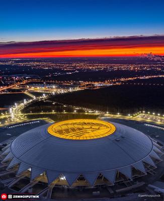 Очередная порция лучших фото стадиона. Космическая «Самара Арена» -  Стадионная лихорадка - Блоги - Sports.ru