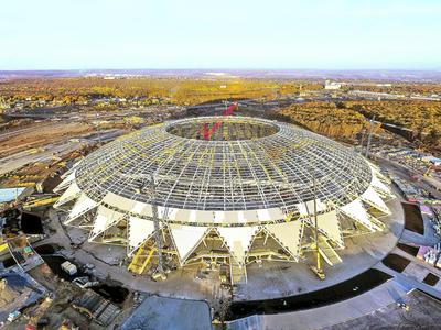 Проект стадиона ЧМ-2018 в России-Самара Арена, Россия - Shenyang Yuanda  Intellectual Industry Group Co.,Ltd.
