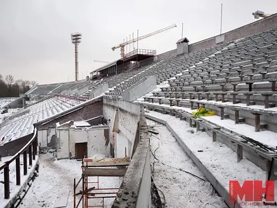 Минские власти рассказали, когда завершат реконструкцию стадиона \"Трактор\"  | Новости Беларуси | euroradio.fm