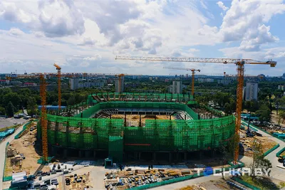 Минскстрой» приступил ко второму этапу реконструкции стадиона «Трактор» -  KP.RU