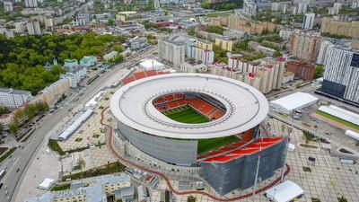 Стадион Екатеринбург Арена (Центральный) - Екатеринбург, Россия - на карте