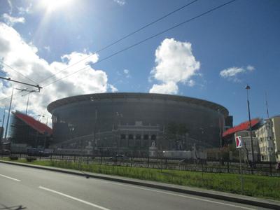 Навигация на стадионе в Екатеринбурге