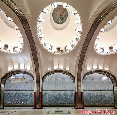 Станция метро Маяковская - MoscoWalk.ru - Прогулки по Москве