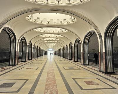 Станция метро «Маяковская» - Retro photos