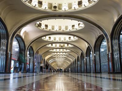 станция метро \"маяковская\" в москве Стоковое Фото - изображение  насчитывающей историческо, достопримечательностью: 218095276