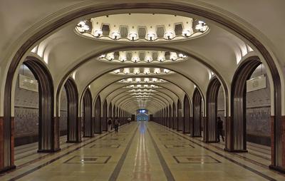 Станция метро \"Маяковская\" | РИА Новости Медиабанк