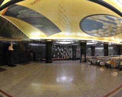 Фото \"Станция метро Маяковская\", 15 апреля 1953, г. Москва - История России  в фотографиях