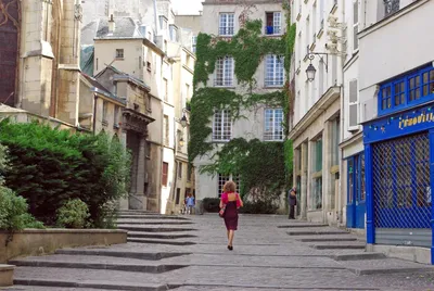 Старинные улицы Парижа фото