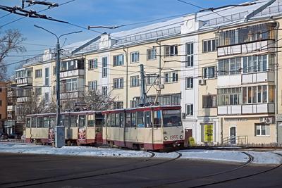 Открытка Челябинск. Проспект им. Ленина, 1974 год, номер 2440. Проект \" Старые открытки\"