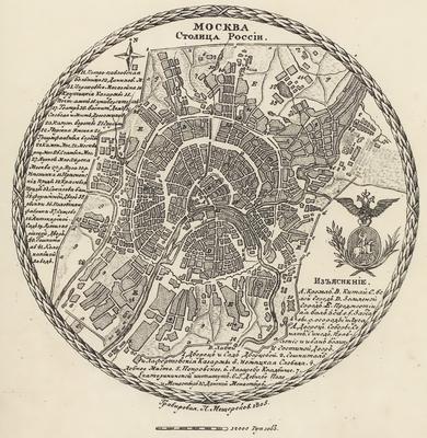 Старые карты Москвы