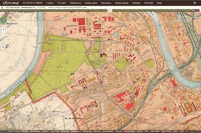 Старинные карты Москвы, исторические планы Москвы - купить с бесплатной  доставкой