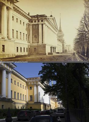 Петербург: вчера и сегодня. История на фотографиях | Международный центр  ландшафтного искусства \"Зелёная стрела\"