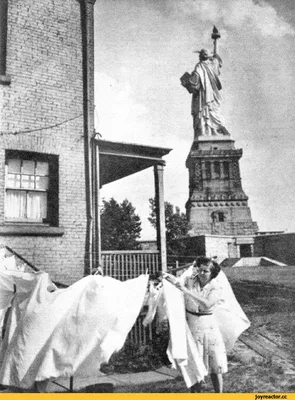США :: страны :: старые фото :: Статуя Свободы :: Америка - JoyReactor