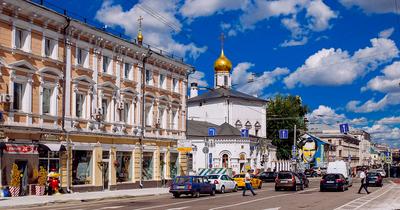Старые улицы мясницкой улицы Москвы Редакционное Изображение - изображение  насчитывающей культура, известно: 170372680