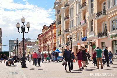 Старый Арбат - главная достопримечательность Москвы