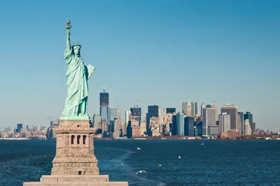 Картинка Статуя свободы США город