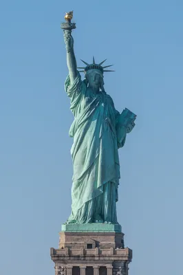 Фото статуи Свободы в Нью-Йорке (разрешение 4К)