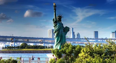патриотическая америка 3d визуализация памятника статуи свободы в сша  идеально подходит для листовок и плакатов, статуя Свободы, свобода,  памятник фон картинки и Фото для бесплатной загрузки