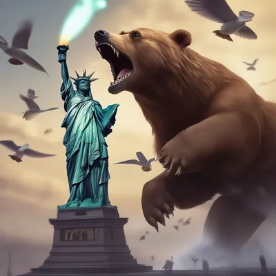 США, Нью-Йорк, Нью-Йорк, статуя свободы против голубого неба — Поездки,  чистое небо - Stock Photo | #481866172