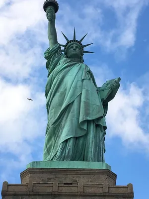 Статуя Свободы не всегда была зеленого цвета. Что же с ней случилось?