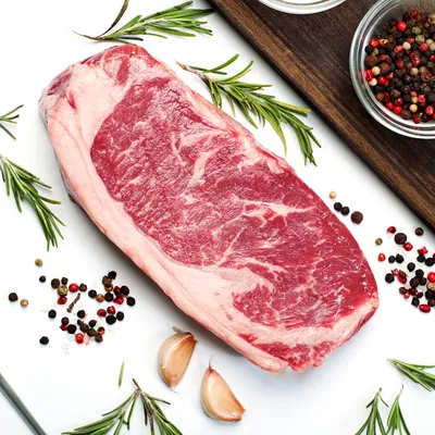 Стейк Нью-Йорк Prime Beef купить с доставкой на дом по цене 1850 рублей в  интернет-магазине