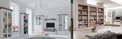 Кухонный гарнитур с витриной Бостон 21 (ширина 182 см) от производителя —  DaVita-мебель