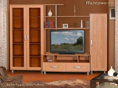 Стенка \"Палермо 6\" купить за 41890 руб в Москве - интернет-магазин мебели  MnogoMeb.Ru
