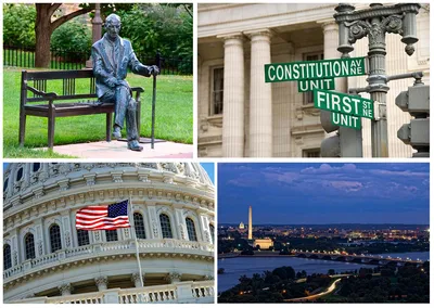 Столица США - Вашингтон ДС. Мемориальные комплексы и музеи.