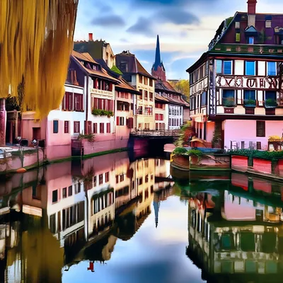 Онлайн пазл «Страсбург Франция»