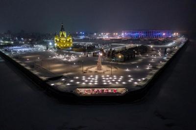 Мультимедийную инсталляцию покажут на Стрелке в Нижнем Новгороде | Новый  год | АиФ Нижний Новгород